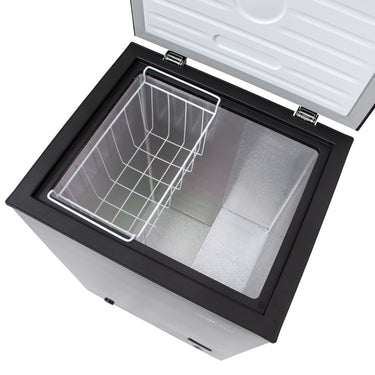 Willow 99L Chest Freezer W99CFB - Black