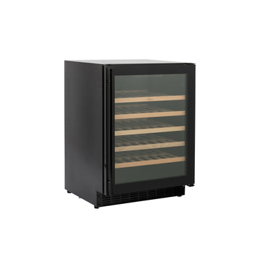 Willow 142L Under Counter Wine Cooler W60WCB - Black