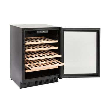 Willow 142L Under Counter Wine Cooler W60WCB - Black