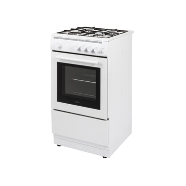 Willow WGS50CW 50cm Freestanding Single Cavity Gas Cooker with 4 Burners