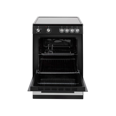 Willow 60cm Single Cavity Ceramic Cooker W60CCBLK - Black