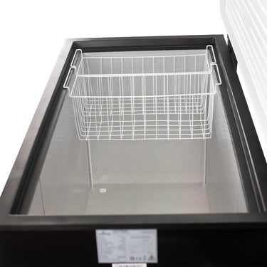 Willow 380L Chest Freezer W380CFB - Black