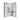 Willow 430L American Style Fridge Freezer WSBS84DS - Silver